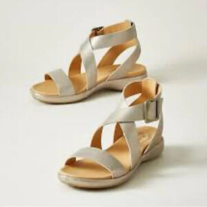 Kork-Ease Erigon Strappy leather sandals gold